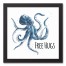 Free Hugs 12x12 Black Framed Canvas
