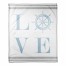 Captain's Wheel Love 50x60 Coral Fleece Blanket