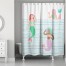 Mermaid Pals 71x74 Shower Curtain