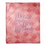 Dream Big Little Mermaid 50x60 Coral Fleece Blanket
