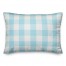 Blue Buffalo Check 14x20 Spun Poly Pillow