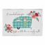 Plaid Blue Camper 2x3 Area Rug