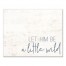 Let Him Be A Little Wild 16x20 Canvas Wall Art
