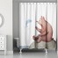 Wildlife Friends 71x74 Shower Curtain