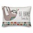 Be Brave Little One Sloth 14x20 Spun Poly Pillow