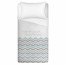 I'll Keep You Safe, You Keep Me Wild Chevron Twin Brushed Poly Duvet