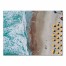 Coastal Aerial Beach Scene 18x24 Canvas Wall Art