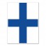 Blue & White Nautical Flag 30x40 Canvas Wall Art