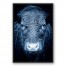 Blue Cow Wall Art