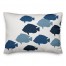 Shades of Blue Fish 14x20 Spun Poly Pillow