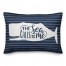 The Sea Calls to Me Whale 14x20 Spun Poly Pillow