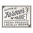 Farmer's Market Sign 30x40 Canvas Wall Art