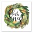 Our Nest Magnolia Wreath 24x24 Canvas Wall Art