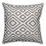 Gray Ikat 18x18 Spun Poly Pillow