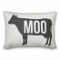Moo Cow 14x20 Spun Poly Pillow