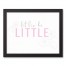 Let Her Be Little 11x14 Black Framed Canvas