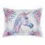 Watercolor Unicorn Medallion Standard Brushed Poly Sham
