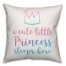 A Cute Little Princess Sleeps Here 16x16 Spun Poly Pillow