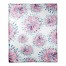 Watercolor Floral Medallions 30x40 Coral Fleece Blanket