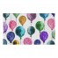 Colorful Balloon Pattern 3x5 Area Rug