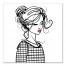 Fashionista 16x16 Canvas Wall Art
