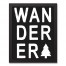 Wander Tree 11x14 Black Framed Canvas