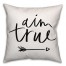 Aim True 16x16 Spun Poly Pillow