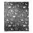 Scandinavian Critters 50x60 Coral Fleece Blanket