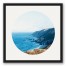 Rocky Coast 20x30 Black Floating Framed Canvas