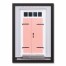 Pink Door 12x18 Black Framed Canvas
