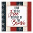 Land of the Free 6x6 Tabletop Canvas