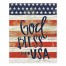 God Bless the USA 8x10 Tabletop Canvas