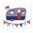 American Camper 8x10 Tabletop Canvas