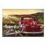 America the Beautiful 12x18 Canvas Wall Art