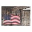 American Flag Barn 20x30 Canvas Wall Art