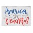 America the Beautiful 2x3 Area Rug
