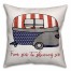 From Sea to Shining Sea Camper 18x18 Spun Poly Pillow