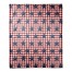 Stars Buffalo Check 50x60 Coral Fleece Blanket