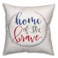 Home of the Brave 18x18 Spun Poly Pillow