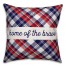 Home of the Brave Land of the Free 18x18 Spun Poly Pillow
