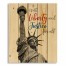 Lady Liberty 18x22 Pallet Wood Art