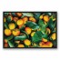 Bunches of Oranges 24x36 Black Floating Framed Canvas