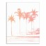 Pink Palm Trees 16x20 Canvas Wall Art