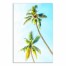 Watercolor Palm Trees 24x36 Canvas Wall Art