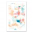 Cool Chromatic Watercolor 20x30 Canvas Wall Art