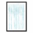 Blue Watercolor 20x30 Black Framed Canvas