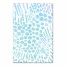 Blue Watercolor Doodles 12x18 Canvas Wall Art