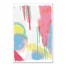 Pink Blue and Yellow Abstract 20x30 Canvas Wall Art