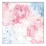 Pink Flower Watercolor 16x16 Canvas Wall Art