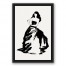 Ball Gown 12x18 Black Floating Framed Canvas